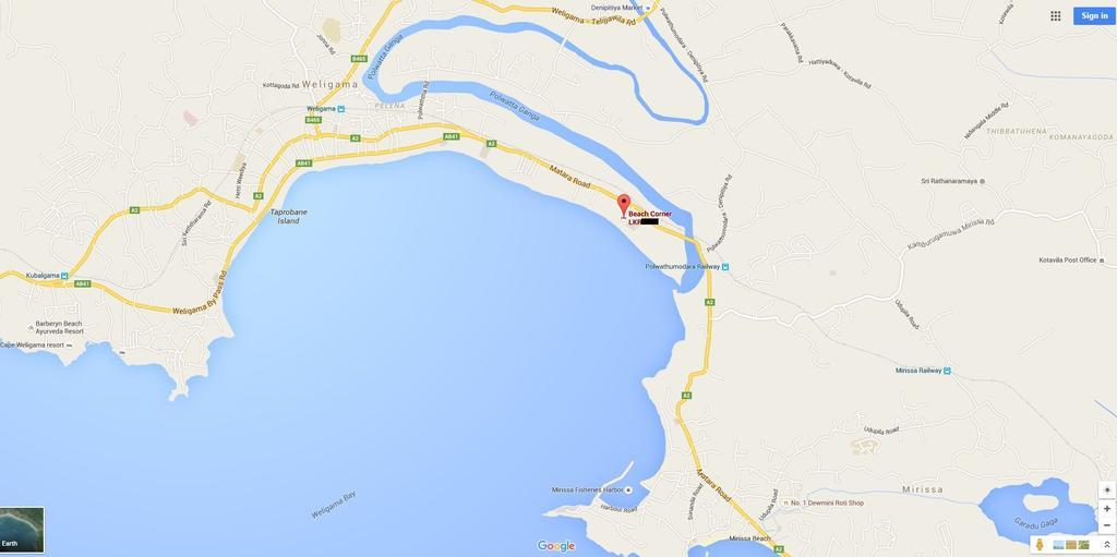 Beach Corner Hotel Weligama Ngoại thất bức ảnh
